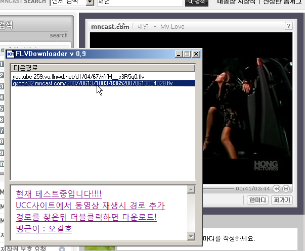 FLV 다운로더